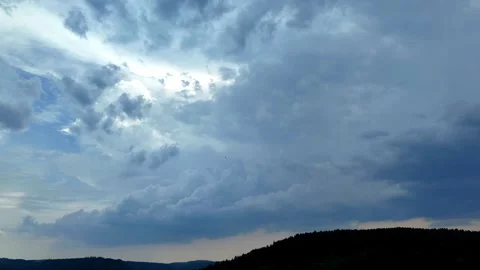 The Wandering Clouds – Time-Lapse of the Sky Stock Footage 311318221