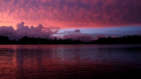 Wandering there patenggang in West Java in the afternoon when the sun has starte Vídeo Stock 248850816