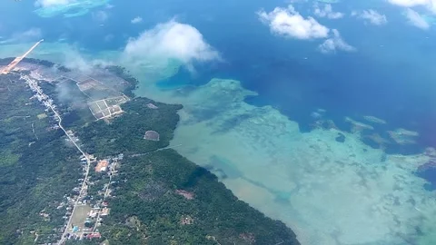 Wangi Wangi Aerial View Stock Footage 145466432