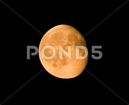 Waning Gibbous Moon Stock Photos