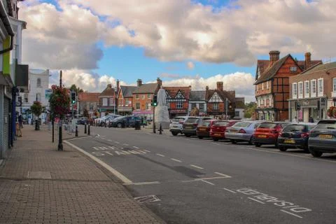 Wantage Town Centre Stock Photos