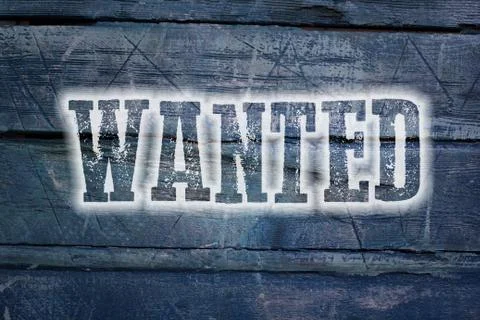 Wanted concept Stock Illustration