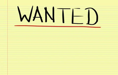 Wanted Concept Stock Illustration