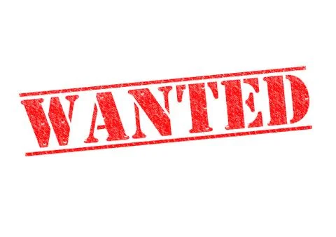 WANTED Stock Illustration