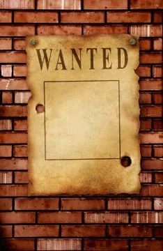 Wanted Stock Illustration