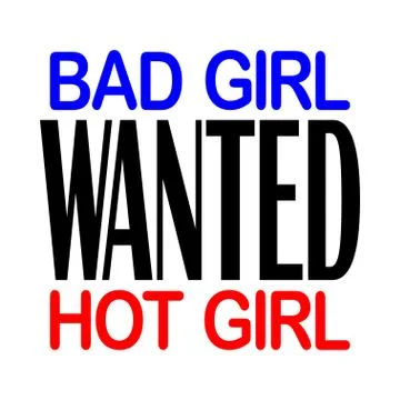 Wanted Illustrazione stock