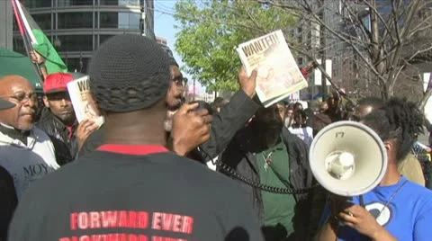 WANTED POSTER by Black Panthers Stock Footage 10850559