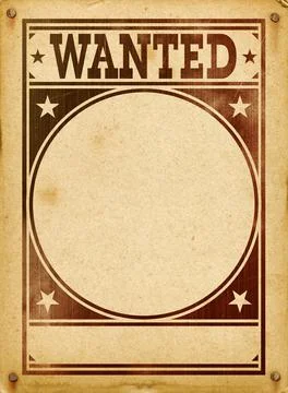 Wanted poster Stock Photos
