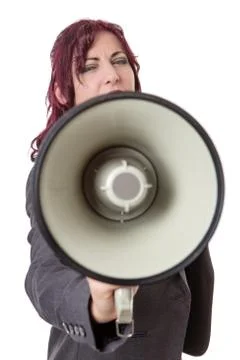 Wanting to be heard Stock Photos