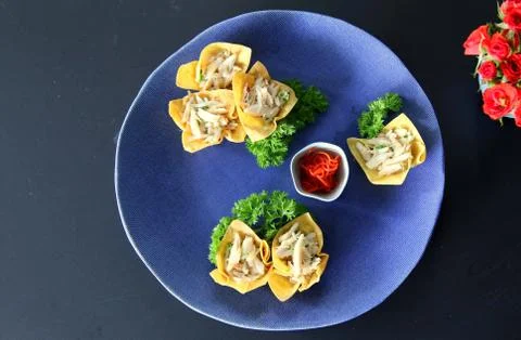 Wanton of pork Stock Photos