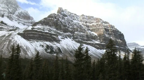 Waputik range Icefield parkway Stock Footage 149997