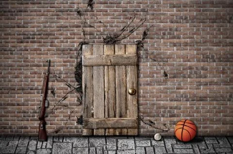 War and game Stock Illustration