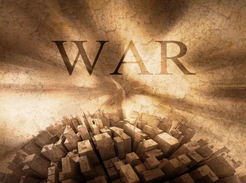 War - Apocalypse Stock Illustration