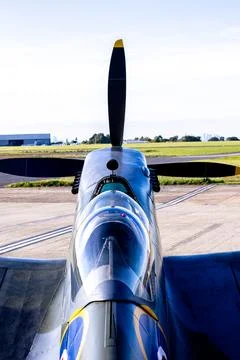 War Bird Spitfire Stock Photos