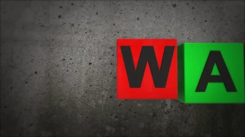 The war in the colored squares of war concept. What is war Video stock 73396836