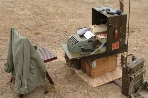 War corrrespondent Foto stock