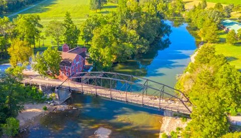 War Eagle Mill Stock Photos