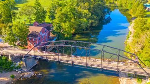 War Eagle Mill  Stock Photos
