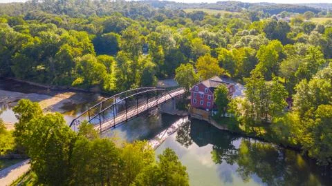 War Eagle Mill Stock Photos
