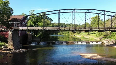 War Eagle Mill - Sweep Right Stock Footage 137620009