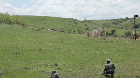 War. Editorial Stock Footage 25850967