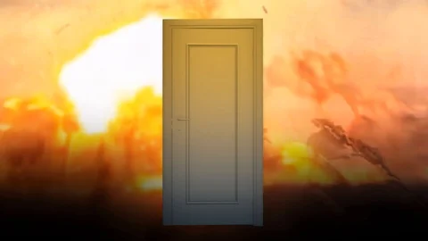 War espionage hacker attack, Binary code. 53 Video stock 95205591