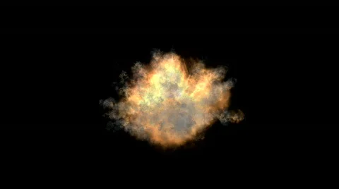 War explosion 2 different Video stock 825956