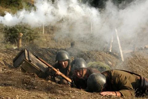 War explosion Stock Photos