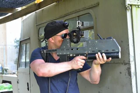 War games Stock Photos