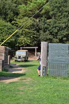 War games Stock Photos