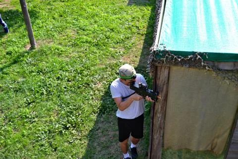 War games Stock Photos