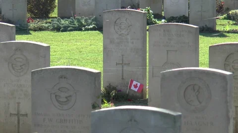 War Graves Budapest Stock Footage 100430271