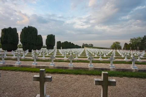 War graves. Stock Photos