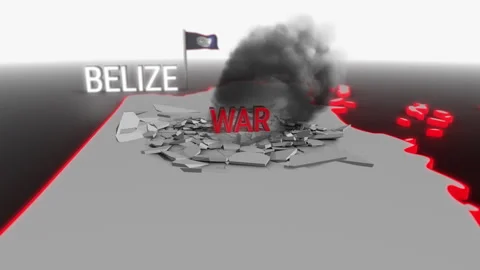 War hits Belize Stock Footage 259220204