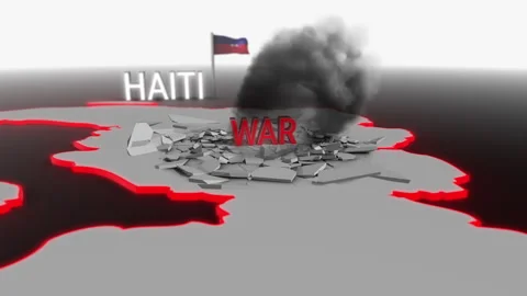 War hits Haiti Stock Footage 271071880