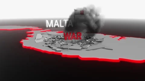 War hits Malta Stock Footage 274298006