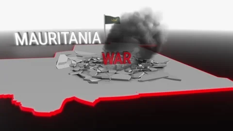War hits Mauritania Stock Footage 277083400
