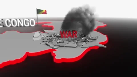 War hits Republic of the Congo Stock Footage 283219577