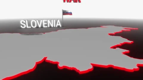 War hits Slovenia Stock Footage 285927671