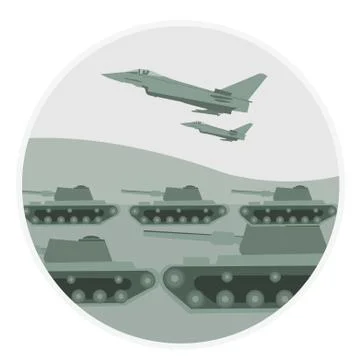 War Stock Illustration