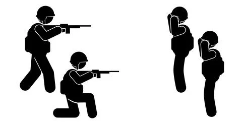 War Stock Illustration