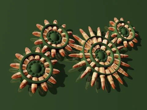 War machine Stock Illustration