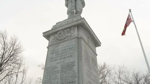War memorial 02 Stock Footage 1001307