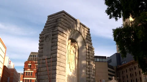 War memorial Adelaide Stock Footage 282070330