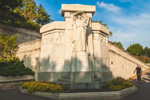 War memorial in Avignon Stock Photos