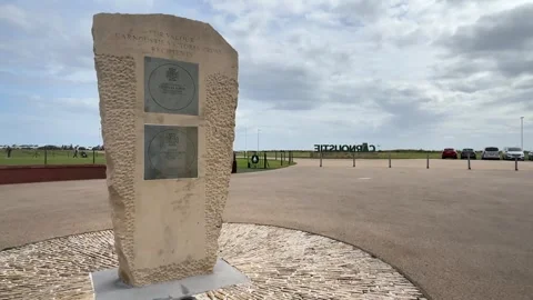 War Memorial, Carnoustie Golf Course, Scotland 動画素材 282173113