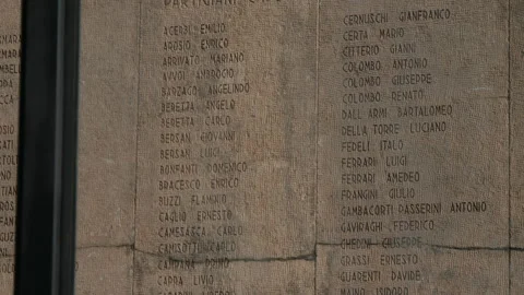 War memorial in monza 動画素材 260079583