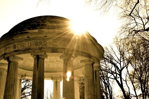 War Memorial Foto stock