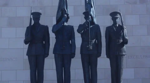 War Memorial - Tilt Stock Footage 34441968