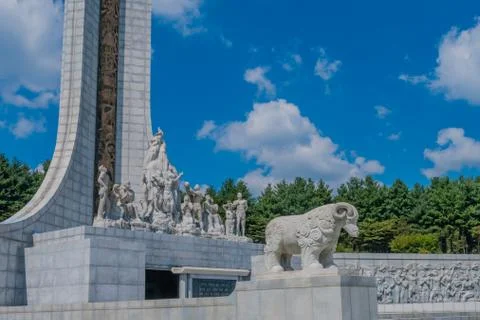 War memorial tower Stock Photos